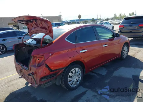 2015 Nissan Sentra Sv from USA, damaged, VIN 3N1AB7AP7FY340234